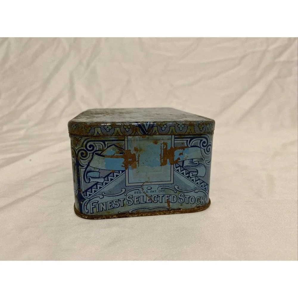 Edgeworth Extra High Grade Sliced Pipe Tobacco Tin Made In Richmond Virginia